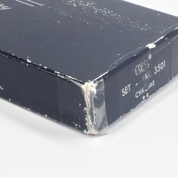 Cross Century Chrome Ballpoint Pen & Pencil Set / Made in USA / Original Box - Picture 12 of 16